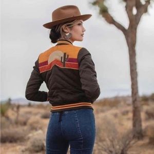 Classic Rock Culture Sonoran Sunrise Bomber Jacket